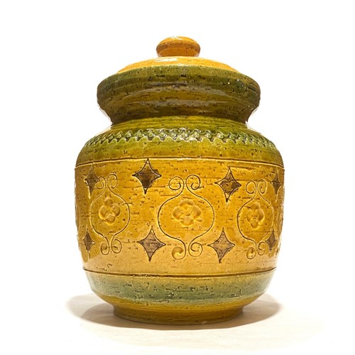 Bitossi arabesque lidded jar - lidded, jar-