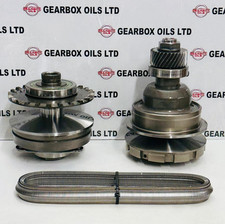 FOR NISSAN JF011E / JF016E CVT AUTO GEARBOX RECONDITION PULLEYS & NEW BELT SET