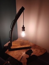 Oak Barrel Stave Table Lamp