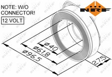 AC COMPRESSOR MAGNETIC CLUTCH