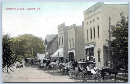 Postcard sullivan wisconsin - postcard,