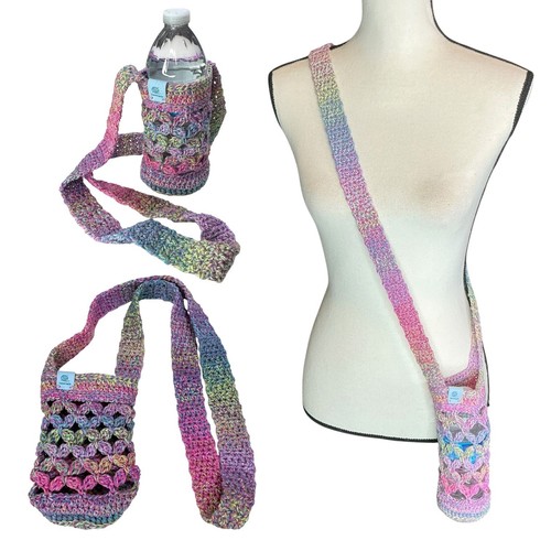 Handmade crochet water - crochet, bottle