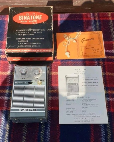 Vintage transistor radio - vintage,