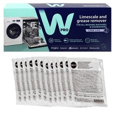 Washing Machine LIMESCALE DESCALER HOTPOINT Detergent Remover 12 X 3in1 Sachets