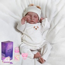 Real Reborn Dolls Lifelike Baby Girl Vinyl Silicone Newborn Birthday Xmas Gift