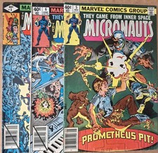Micronauts Lot x3 - VG+ (4.5)