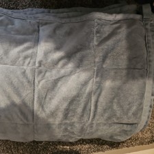 Weighted Blanket Medical Therapy blue grey 8-9kg 140x200cm