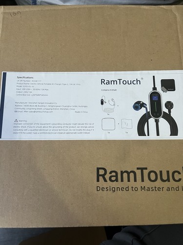 Ram touch charging cable type - ram,