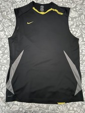Nike Total 90 Fit Dry Sleeveless Top Vest Extra Large XL Mens Gym Running 