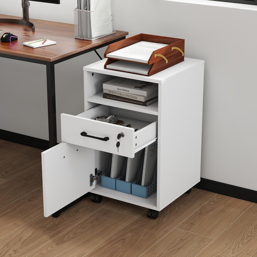 Mobile file cabinet lockable - mobile,