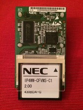 nec sl1100 pz-vm21 voicemail card with nec ip4ww-cfvms-c1 compact flash card