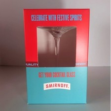 Smirnoff Cocktail Glass Brand