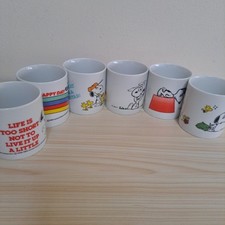 6 Vintage Peanuts Snoopy 3"