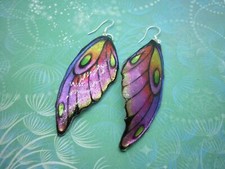 Large Butterfly Wing Earrings