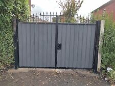 HEAVY DUTY ARCHED DRIVE GATE