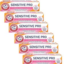 Arm & Hammer Sensitive Pro Repair Baking Soda Toothpaste 75ml - 6 PACK