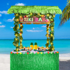 124PCS Tiki Bar Party Kit