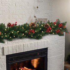 ** NEW Christmas Garland w/