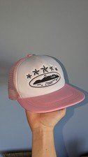 Pink Corteiz Cap Trucker Cap