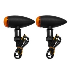 2Pcs Mini Bullet Turn Signals