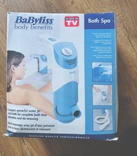 BaByliss Body Benefits Type M-14 8020 White 12V Hydro Massage Water Jet Bath Spa