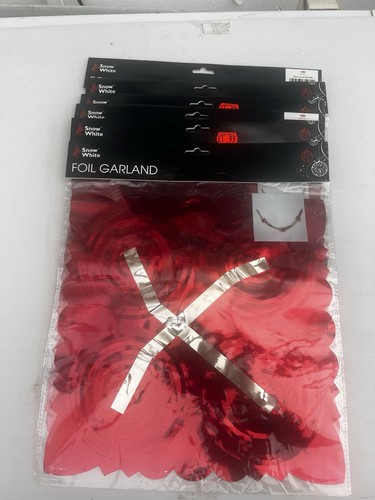 Pcs foil garland hanging - 6,