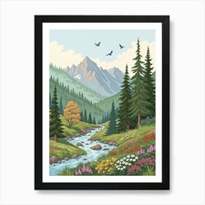Vibrant Woodland Haven