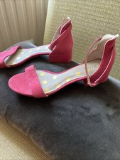 Boden pink sandals. Size 41 (7). Worn once. Perfect condition.