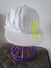 Monster Baseball Cap Energy Drink Hat Size 7&1/4tr or 58cm Fitted Embroidered 