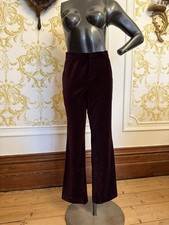 Vintage Burgundy Velvet