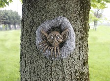 Goblin garden tree ornament - goblin,