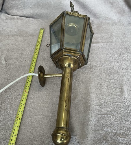 Vintage brass electric coach - vintage,