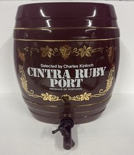 Cintra Ruby Port Charles Kinloch | Red Ceramic Barrel | Royal Norfolk