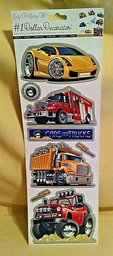 Car wall decals new truck - car,