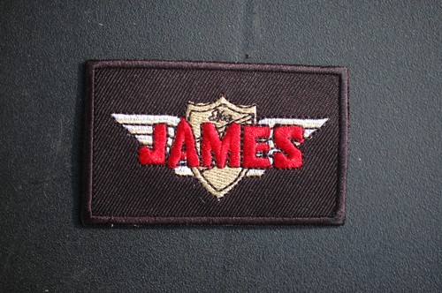 James iron sew patch biker - on,