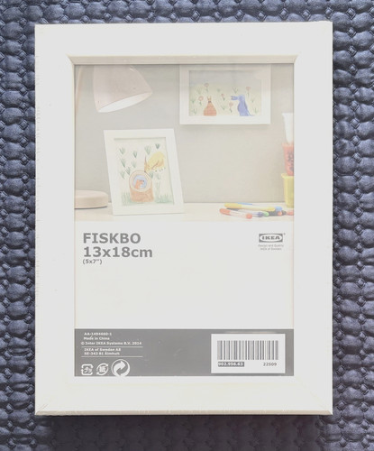 Ikea fiskbo frame white 13 - frame,
