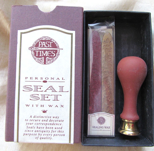 Past times personal seal - times, set