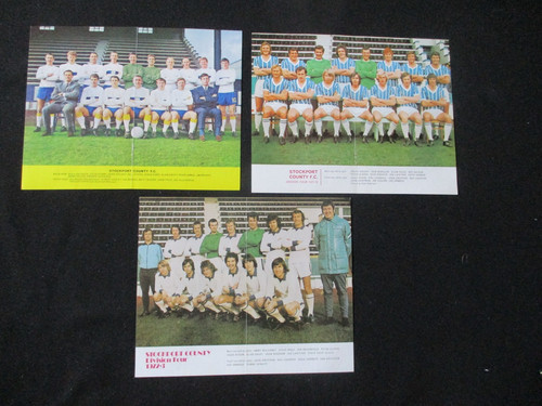Stockport county bundle of - county:,