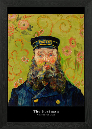 The postman van gogh - the, framed
