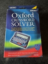 Seiko Oxford Crossword Solver