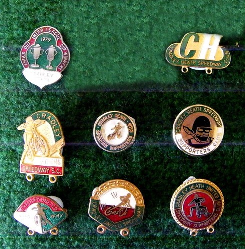 Cradley speedway badges sg - speedway, (sg