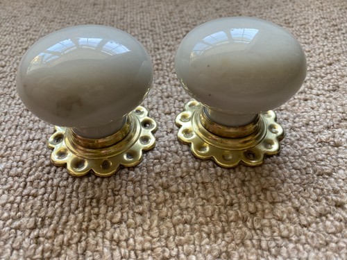 Old pot door knobs - old,