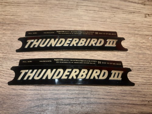 Triumph thunderbird iii side - thunderbird, 3