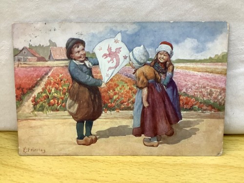 Boy showing kite with a - a,