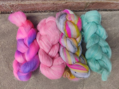 Hand dyed wool - dyed,