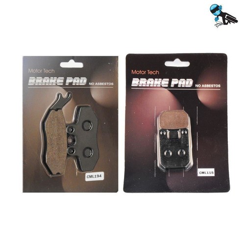 Complete brake pad set - complete,