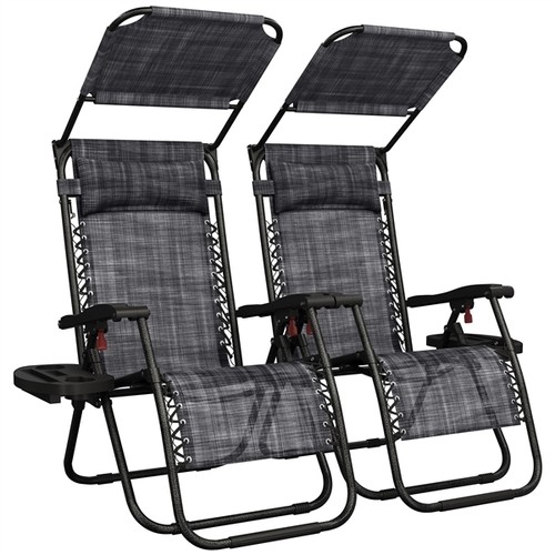 2pcs zero gravity chair - zero,