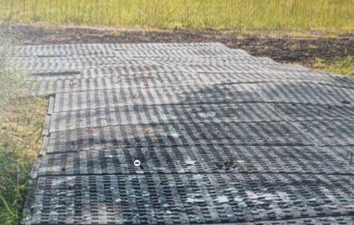 Temporary ground protection - ground,