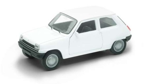 Welly renault white - renault, 5