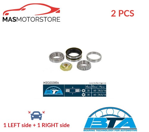 Wheel bearing kit set pair - kit,